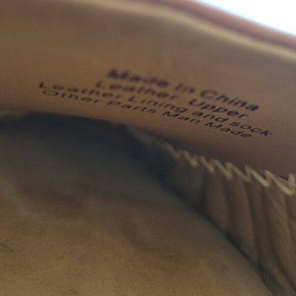 Trotters Signature Mila Tan Leather Flats - Size 10 - Picture 15 of 16